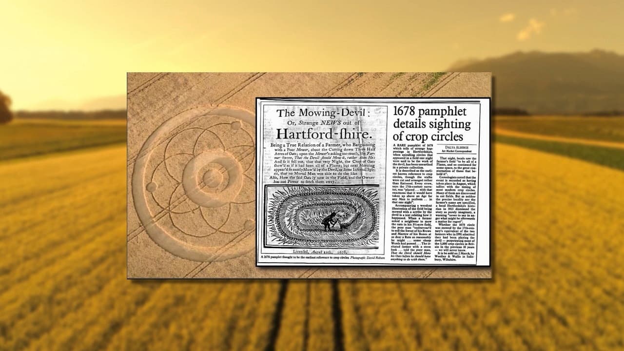 Agrogliflos: Círculos nas Plantações