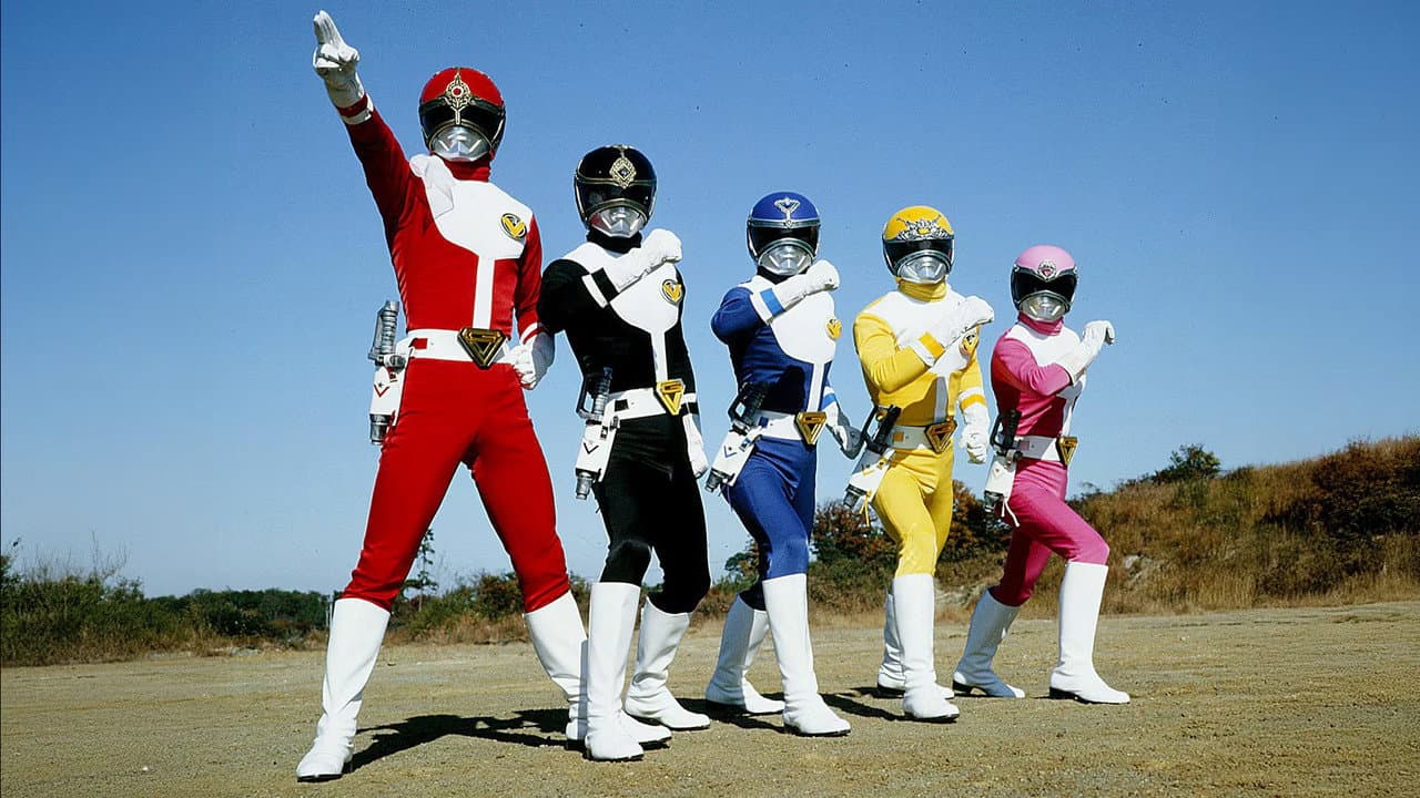 Gigantes Guerreiros Goggle Five