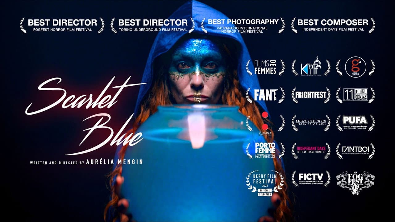 Bleu écarlate
