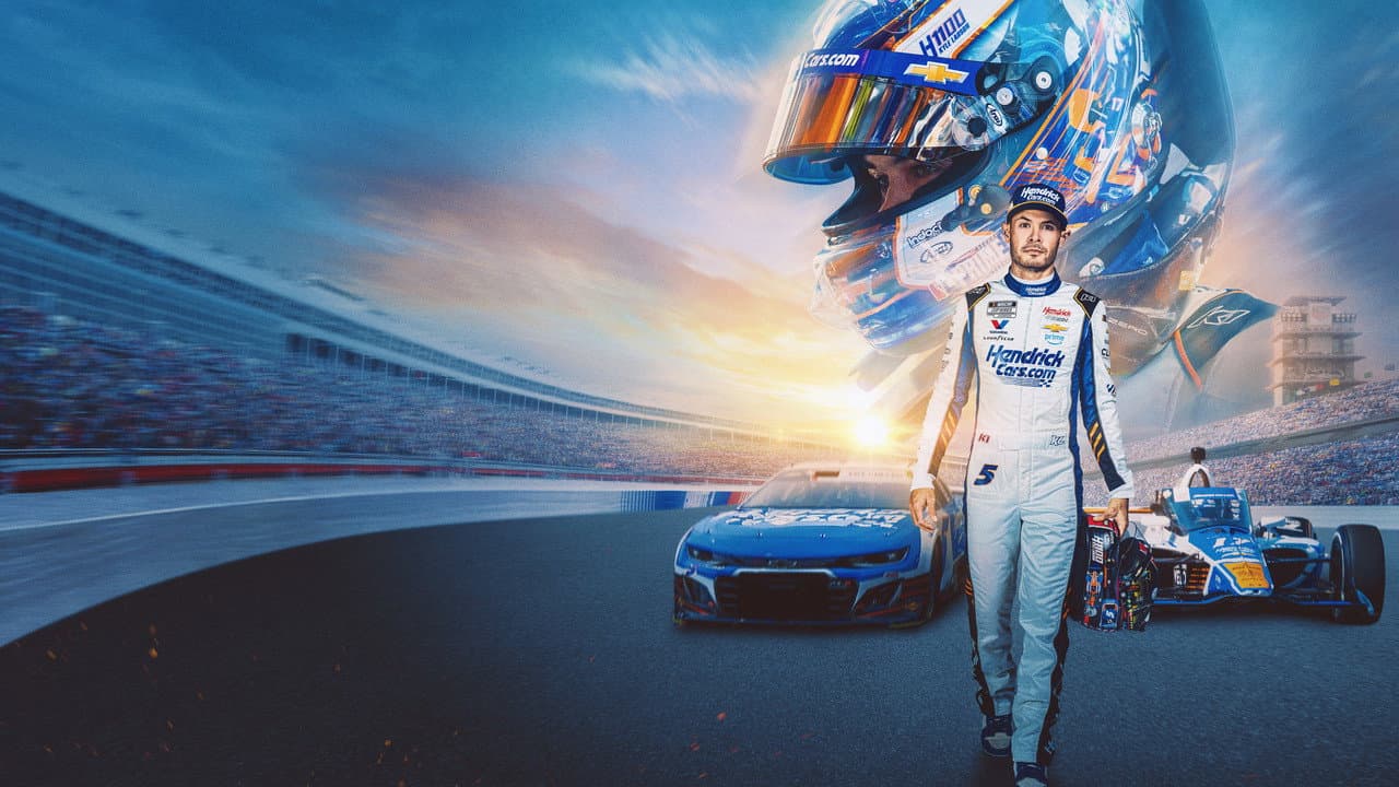 Kyle Larson e o Double