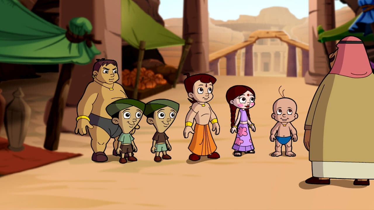 O Poderoso Bheem: Uma Aventura em Petra