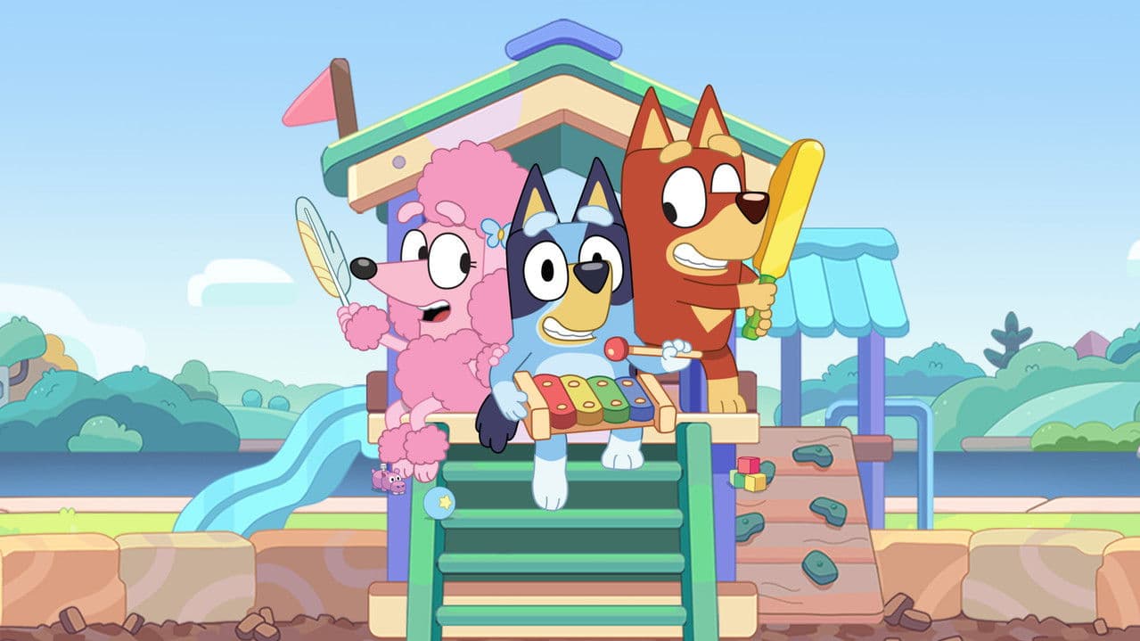 Bluey no Cinema: Coleção Momentos de Diversão com Amigos