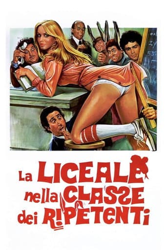 La liceale nella classe dei ripetenti