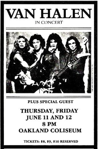 Van Halen: Oakland, CA @ Oakland Arena 1981