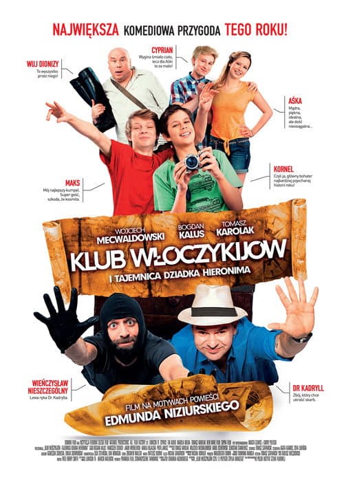 Klub Włóczykijów i tajemnica dziadka Hieronima