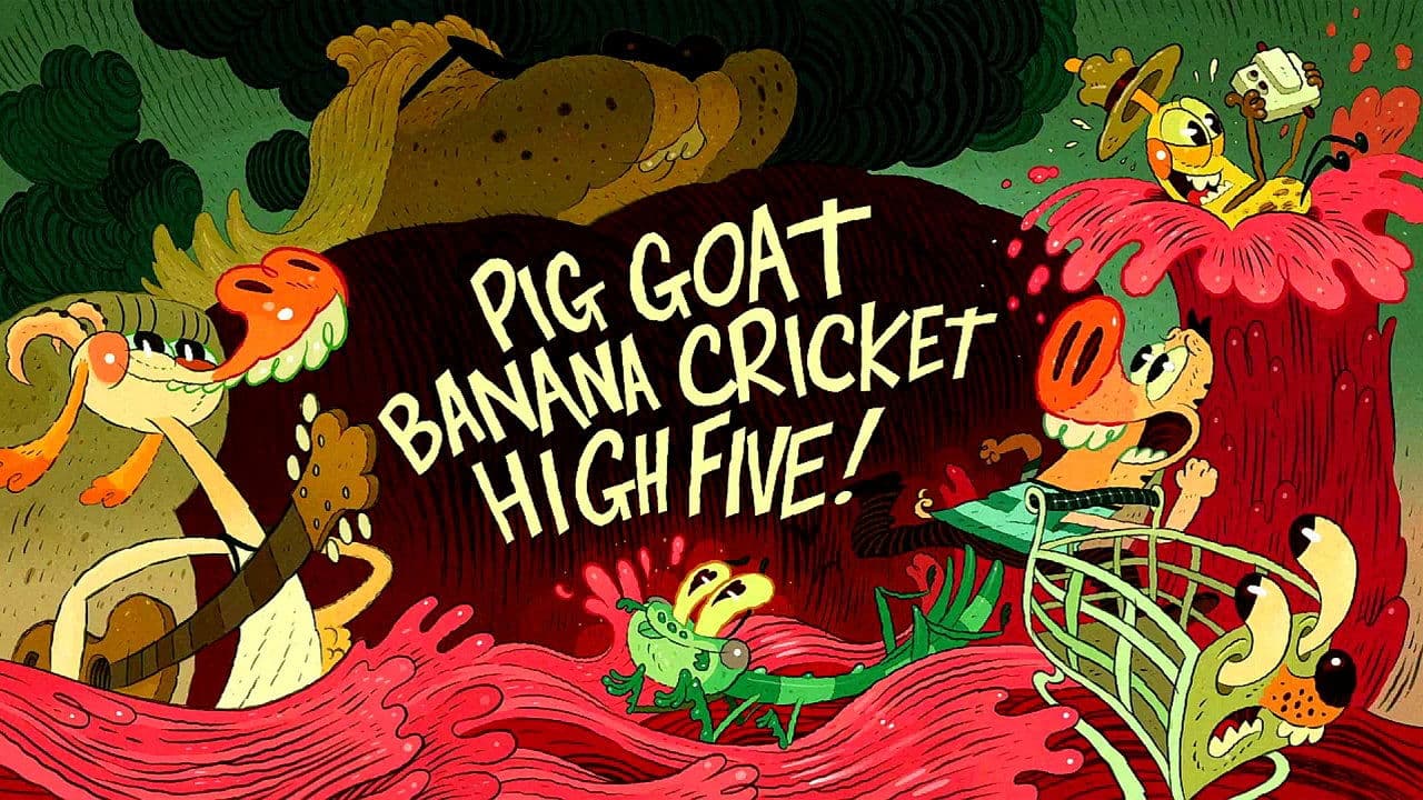 Porco Cabra Banana Grilo